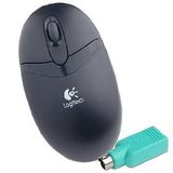 Mouse Logitech Cordless Black 3 Buttons
