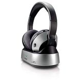 Philips безжични Hi-Fi слушалки, зарядна поставка, FM предаване