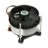 Cooling System COOLERMASTER DP6-9HDSA-0L-GP CPU Cooler COOLERMASTER DP6-9HDSA-0L-GP (Soc.1156,fan 2.5*9.5*9.5cm,2200RPM,19dB,3-pin, Черен) С опаковка