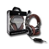 Multimedia - Headset PRESTIGIO PHS3 Headset PRESTIGIO PHS (20Hz-20kHz, Built-in Microphone, Кабел, 2.2m) Черен/Кафяв, С опаковка