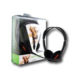 Multimedia - Headset CANYON CNR-HS4 Headset CANYON CNR-HS4 (20Hz-20kHz, Външен Microphone, Кабел, 1.7m) Black/Orange, С опаковка