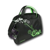 Carrying Case CANYON CNR-NB22G Bag CANYON Ladies Notebook bag for Laptop 12", Черен/Зелен