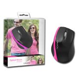 Input Devices - Mouse Box CANYON CNR-MSO01P Мишка CANYON CNR-MSO01 (Кабел, Оптичен 800dpi,3 btn,USB 2.0), Черен/Розов