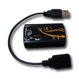 USB Hub CANYON CNR-USBHUB7B CANYON CNR-USBHUB7 4 port USB Hub to expand the number of USB ports, compatible with Windows XP/ Vista/7 , USB2.0 interface, Черен