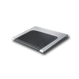 Cooling stand for Notebook DEEPCOOL N60 Охладител за лаптоп DEEPCOOL N60 ( 2 x 65mm, 1300 RPM, 17dB, Hydro Bearing, Сребрист/Черен) for 17" Notebooks and Below, С опаковка