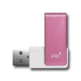 Memory ( USB flash ) PQI 6262-004GR3 PQI 4GB USB 2.0 Traveling Disk U262 White/Pink