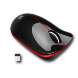 Input Devices - Mouse Box DELUX DLM-390GBPLUSGM01UF/BLACK/RED Мишка DELUX DLM-390GB (Безжичен 2400MHz, Оптичен 1000dpi,3 btn,USB), Черен/Червен