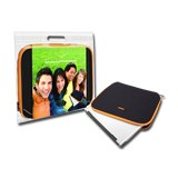 Carrying Case CANYON CNR-NB11DO Чанта за лаптоп CANYON Sleeve for laptop up to 13.3", Black/Orange