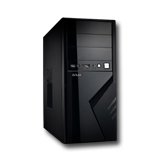 PC Chassis DELUX DLC-MV875/400W/24PIN/12CM/BLACK Шаси DELUX DLC-MV875 Midi Tower,  ATX, 7 slots, USB, Audio Line-Out, Microphone-In, PSU installed 1 x 400W, Черен