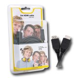 Cables HDMI CANYON CNR-CVE03 HDMI кабел CANYON (HDMI Тип A 19-пина (Male) - HDMI Тип A 19-пина (Male), Nickel Plated Connectors, 5m) Черен