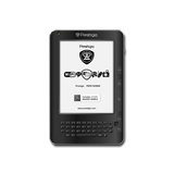 E-Book Reader PRESTIGIO PER5162BEN PRESTIGIO E-Book Reader PER5162B (6" 800x600 E-Ink, Text/Audio/Image, mini USB/Headset Port, Черен), С опаковка