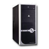 PC Chassis GOLDEN FIELD 1285B/460W Шаси GOLDEN FIELD 1285B Midi Tower, ATX, 7 slots, Audio Interface, USB, Steel 0.5 mm, PSU installed 1 x 460W, Air-Duct, Черен/Сребрист