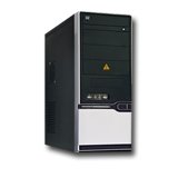 PC Chassis GOLDEN FIELD 1290B/460W Шаси GOLDEN FIELD 1290B Midi Tower, ATX, 7 slots, Audio Interface, USB, Steel 0.5 mm, PSU installed 1 x 460W, Air-Duct, Черен/Сребрист