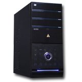 PC Chassis GOLDEN FIELD 1292B/460W Шаси GOLDEN FIELD 1292B Midi Tower, ATX, 7 slots, Audio Interface, USB, Steel 0.5 mm, PSU installed 1 x 460W, Air-Duct, Черен/Сребрист
