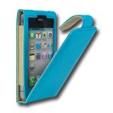iPhone accessories CYGNETT CY0091CPLAV CYGNETT Lavish, Turquiose ultra-soft leather flip case for iPhone 4 & iPhone 4S for iPhone 4, Leather, Turquoise, С опаковка