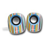 Multimedia - Speaker CANYON CNL-SP20HS Високоговорител CANYON CNL-SP20H Stripes (Стерео, 5W, 100Hz-18kHz, USB)