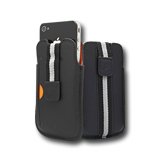 iPhone accessories CYGNETT CY0430CPBOS CYGNETT Boston Leather case with starp for iPhone 4 & iPhone 4S, Black, Retail for iPhone 4, Черен, С опаковка