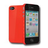 iPhone accessories CYGNETT CY0449CPAEG CYGNETT AeroGrip Hard-wearing protection for iPhone 4 & iPhone 4S, Red, Retail for iPhone 4, Червен, С опаковка