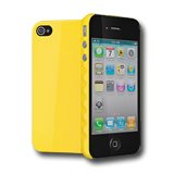 iPhone accessories CYGNETT CY0450CPAEG CYGNETT AeroGrip Hard-wearing protection for iPhone 4 & iPhone 4S, Yellow, Retail for iPhone 4, Жълт, С опаковка