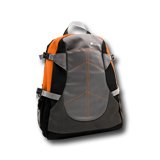 Carrying Case CANYON CNF-NB03O Backpack CANYON CNF-NB03O for up to 12" laptop, Gray/Orange
