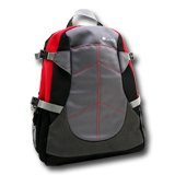 Carrying Case CANYON CNF-NB03R Backpack CANYON CNF-NB03R for up to 12" laptop, Червен/Сив