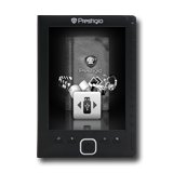 E-Book Reader PRESTIGIO PER3162BN PRESTIGIO E-Book Reader PER3162BN (6" 800x600 E-Ink, Text/Audio/Image, micro USB/Headset Port, Черен), С опаковка