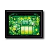 Various Stickers CANYON CNL-NBS02X CANYON Laptop skin CNL-NBS02 X-ray Черен/Зелен