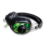 Multimedia - Headset CANYON CNL-HP04X Headphones CANYON CNL-HP04 X-ray (Dynamic, 20Hz-20kHz, Кабел, 1.8m) Черен/Зелен, С опаковка