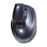 Input Devices - Mouse Box DELUX DLM-526GB_PLUS_G01UF/GREY Мишка DELUX DLM-526GB (Безжичен 2.4GHz, Оптичен 500dpi/1000dpi,5 btn,USB), Gray