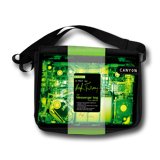 Carrying Case CANYON CNL-NB09X Чанта за лаптоп CANYON Messenger X-Ray for up to 15.6" laptop, Nylon, Черен/Зелен