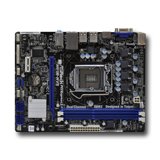 Main Board Desktop ASROCK H61M-HVS ASROCK Дънна платка настолна  iH61 (Socket 1155, DDR3, PS/2,LAN,Audio Interface,HDMI,SATA II,USB2.0,VGA) mATX С опаковка