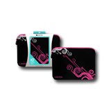 Carrying Case CANYON CNR-NB21P1 Чанта за лаптоп CANYON Sleeve for up to 10" laptop, Suede, Черен/Розов