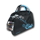 Carrying Case CANYON CNR-NB22BL1 Чанта за лаптоп CANYON Lady Handbag for up to 12" laptop, Nylon, Черен/Син