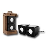 Multimedia - Speaker CANYON CNF-SP20AB Високоговорител CANYON CNF-SP20AB (Стерео, 5W, 100Hz-18kHz, Черен/Сребрист)
