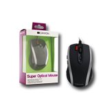 Input Devices - Mouse Box CANYON CNR-MSD06NS Мишка CANYON CNR-MSD06N (Кабел, Оптичен 800dpi/1600dpi,7 btn,USB), Черен/Сребрист