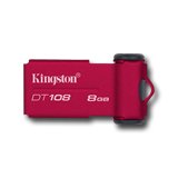 Memory ( USB flash ) KINGSTON DT108/8GB KINGSTON 8GB USB 2.0 DataTraveler 108 Red