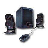Multimedia - Speaker MICROLAB M111-3164 Високоговорител MICROLAB M 111 (2.1 канален съраунд, 12W, 35Hz-20kHz, , Черен)
