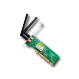 Network Interface Card TP-LINK TL-WN851ND NIC TP-Link TL-WN851ND, PCI Adapter, 2,4GHz Wireless N 300Mbps, Detachable Omni Directional Antenna 2 x 2dBi (RP-SMA)