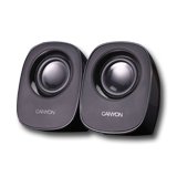 Multimedia - Speaker CANYON CNL-MBSP20H Високоговорител CANYON CNL-MBSP20H (Стерео, 5W, Subwoofer: 100Hz-18kHz, USB, Черен)
