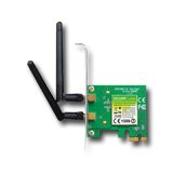 Network Interface Card TP-LINK TL-WN881ND NIC TP-Link TL-WN881ND, PCI Express (x1) Adapter, 2,4GHz Wireless N 300Mbps, Detachable Omni Directional Antenna 2 x 2dBi (RP-SMA)