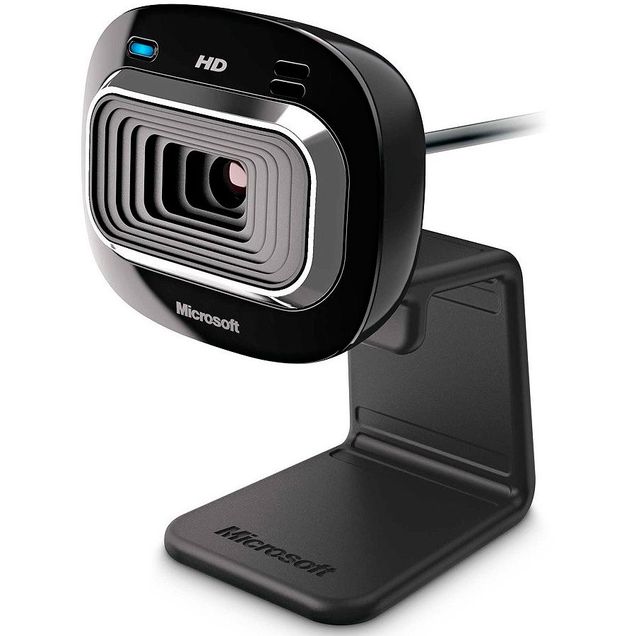 Web Camera MICROSOFT T3H-00012 L2 LifeCam HD-3000 Win USB Port EMEA EG EN/DA/FI/DE/IW/HU/NO/PL/RO/SV/TR