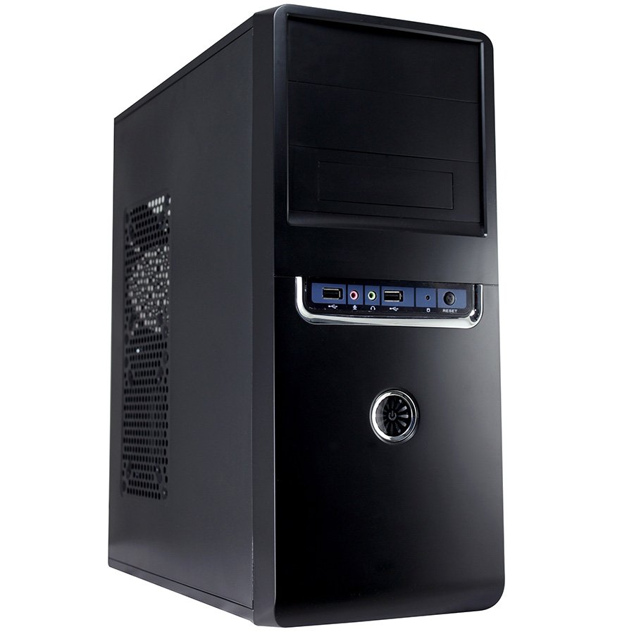 PC Chassis AKYGA AK801BS Case Micro ATX Akyga AK801BS black w/o PSU