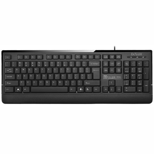 Input Devices - Keyboard Box DELUX DLK-6010U/BULG_M375U Input Devices - Keyboard DELUX DLK-6010U USB + Mouse M375 USB, Black, Retail, Bulgarian