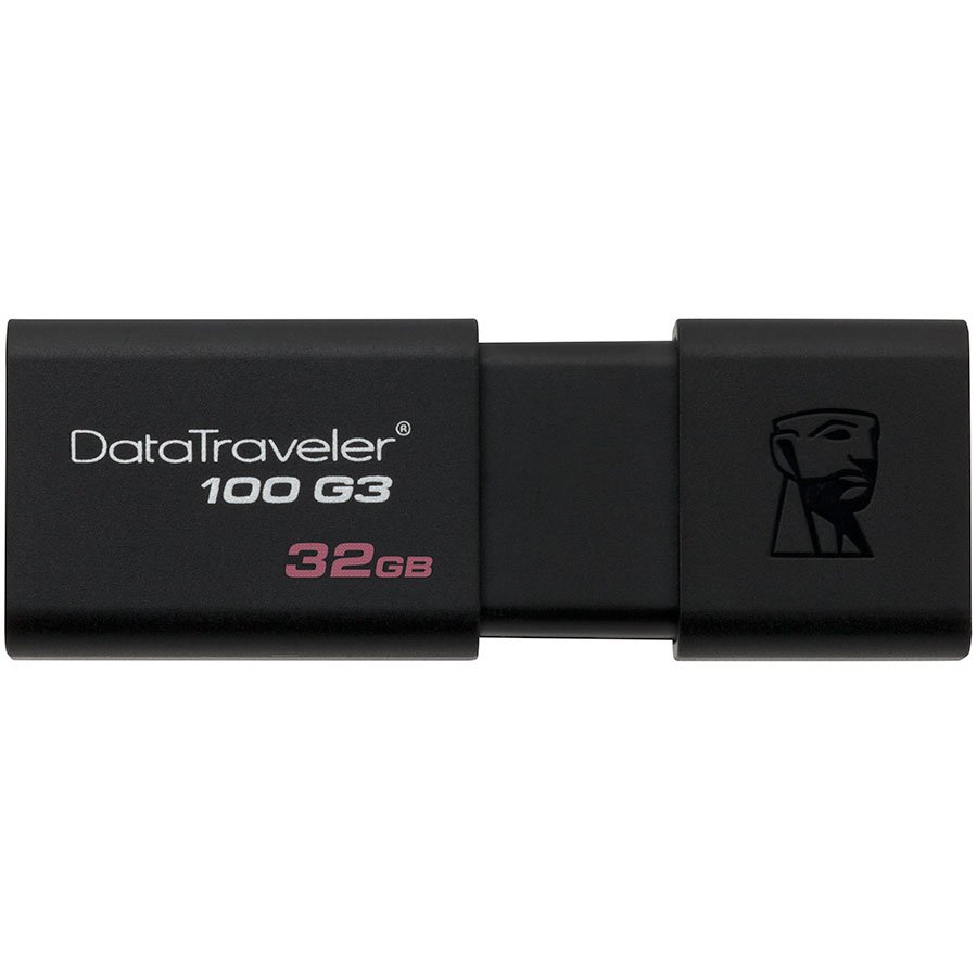 Memory ( USB flash ) KINGSTON DT100G3/32GB Kingston 32GB USB 3.0 DataTraveler 100 G3 (100MB/s read / 10MB/s write), EAN: '740617211719