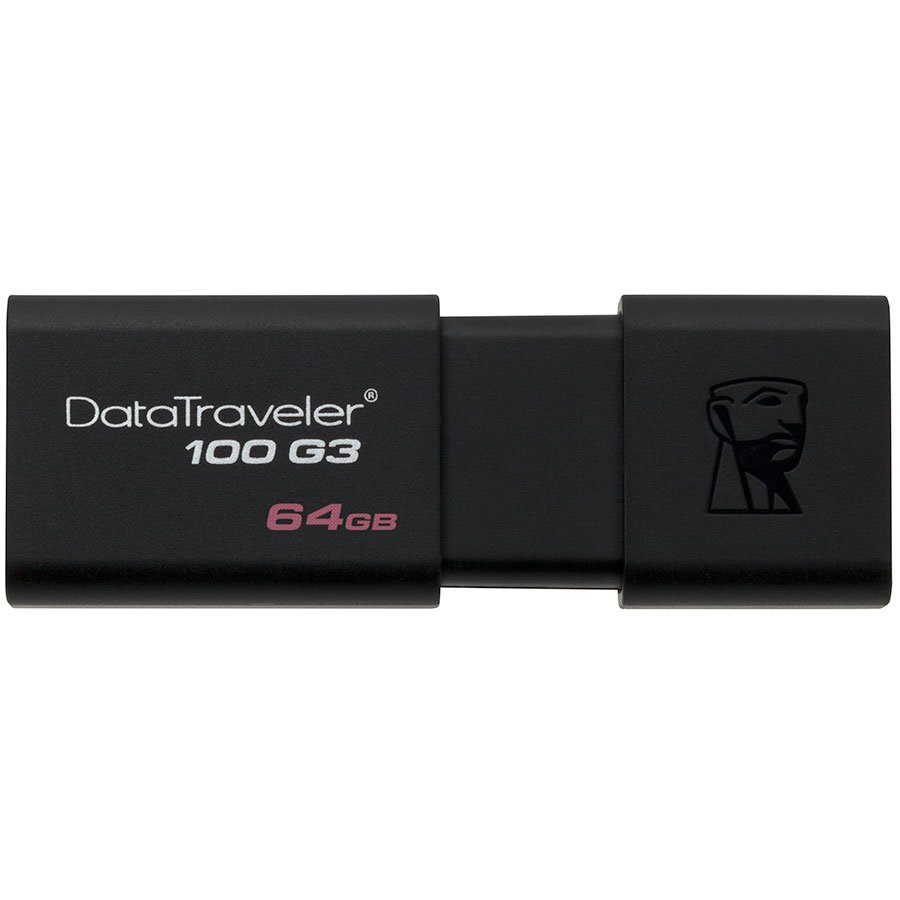 Memory ( USB flash ) KINGSTON DT100G3/64GB Kingston 64GB USB 3.0 DataTraveler 100 G3 (100MB/s read / 10MB/s write), EAN: '740617211726