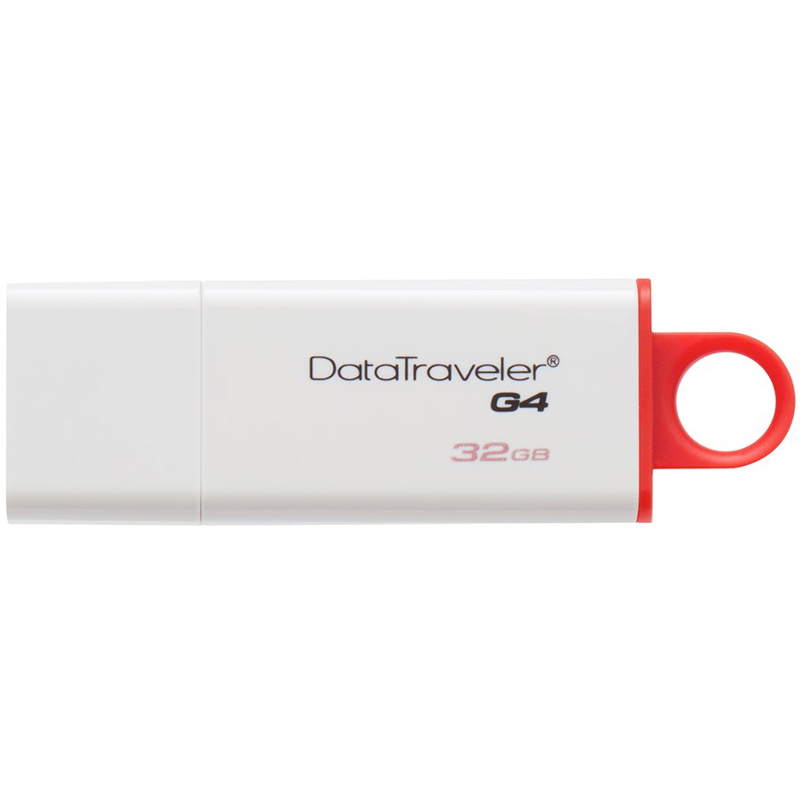 Memory ( USB flash ) KINGSTON DTIG4/32GB Kingston 32GB USB 3.0 DataTraveler I G4 (White + Red), EAN: '740617220469