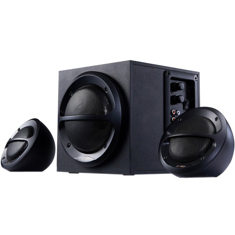 Multimedia - Speaker FENDA A110B Multimedia - Speaker F&D A110 (2.1 Channel Surround, 35W, 120Hz-20kHz, Subwoofer: 65Hz-120Hz, Wooden, Black)