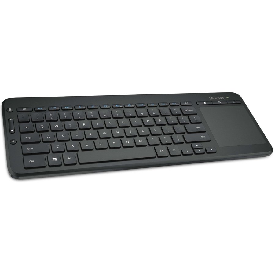 Input Devices - Keyboard MICROSOFT N9Z-00022 Microsoft Wireless All-in-One Media Keyboard - Micro USB Receiver