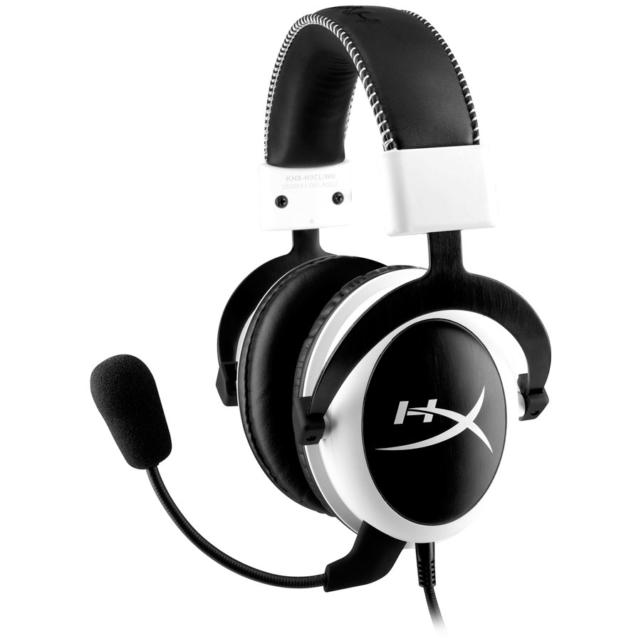 Multimedia - Headset KINGSTON KHX-H3CLW Kingston HyperX Cloud Gaming Headset - White, EAN: '740617232547