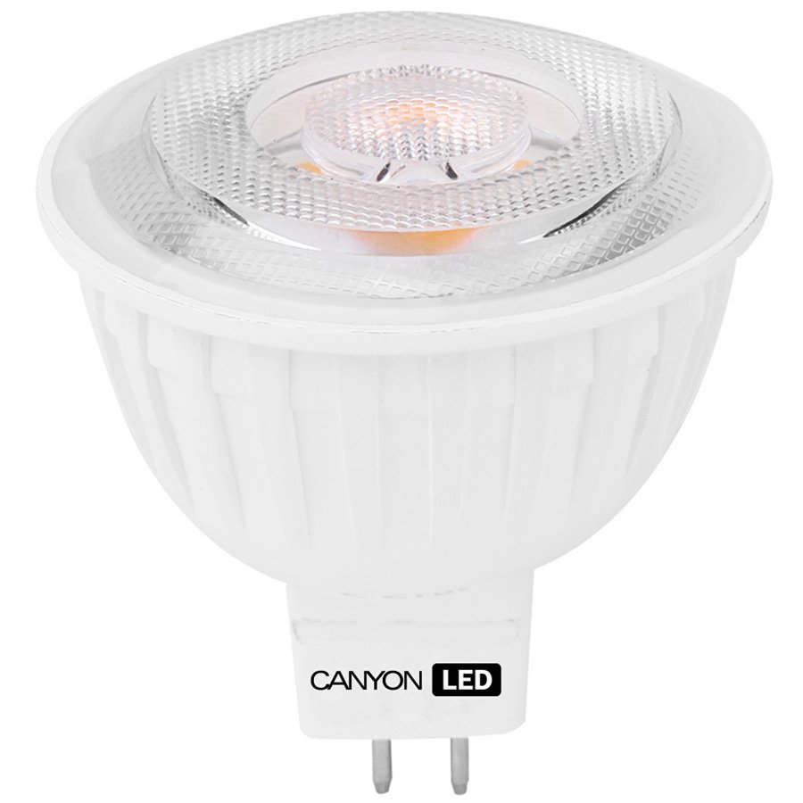 LED Lighting CANYON MRGU5.3/5W12VW60 CANYON MRGU5.3/5W12VW60 LED lamp, MR shape, GU5.3, 4.8W, 12V, 60°, 300 lm, 2700K, Ra>80, 50000 h